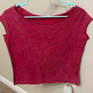 Women's Red Cap Sleeve Top Size XS NWOT